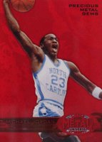 2012 Upper Deck Michael Jordan Master Collection #PMMJ Michael Jordan Precious Metal Gems-Red Basketball Card