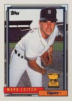 1992 Topps #537 Mark Leiter Baseball Card