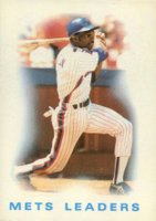 1986 Topps Tiffany #126 Mets Leaders Baseball Card