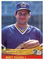 1984 Donruss #362 Matt Young Baseball Card