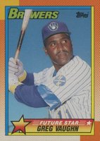 1990 O-Pee-Chee #57 Greg Vaughn Baseball Card