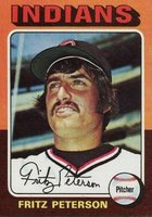1975 Topps #62 Fritz Peterson Baseball Card