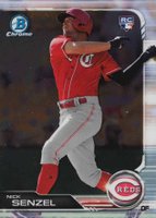 2019 Bowman Chrome #98 Nick Senzel Baseball Card