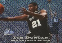1997 Flair Showcase #5 Tim Duncan Row 0 Basketball Card