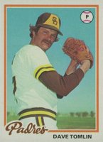 1978 Topps #86 Dave Tomlin Baseball Card