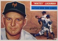 1956 Topps #205 Whitey Lockman Baseball Card
