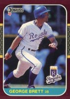 1987 Donruss Opening Day #206 George Brett Baseball Card
