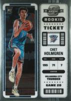2022 Panini Contenders Optic Rookie Ticket #4 Chet Holmgren Basketball Card