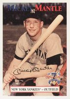 1997 Score Board Mantle Shoe Box Collection #54 1954 Trading Card Baseball Card