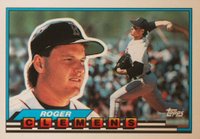 1989 Topps Big Baseball #42 Roger Clemens Baseball Card