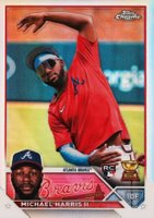 2023 Topps Chrome #79 Michael Harris II SP Baseball Card