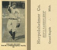 1916 Herpolsheimer Co. #53 Oscar Dugey Baseball Card