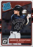 2017 Panini Donruss Optic #34 Andrew Benintendi Baseball Card