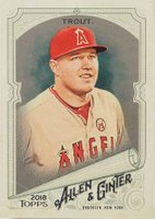 2018 Topps Allen & Ginter #1 Mike Trout Baseball Card