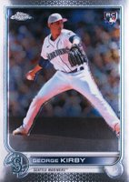2022 Topps Chrome Update #USC138 George Kirby Baseball Card