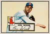 1952 Topps #139 Ken Wood Cream back Baseball Card