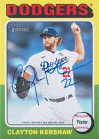 2024 Topps Heritage Real One Autographs #ROACK Clayton Kershaw Baseball Card