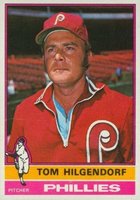 1976 Topps #168 Tom Hilgendorf Baseball Card