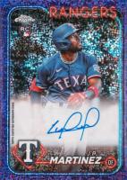 2024 Topps Chrome Rookie Autographs #RAJP JP Martinez Purple Speckle Refractor Baseball Card