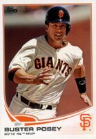 2013 Topps #455 Buster Posey Baseball Card