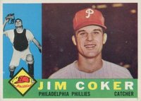 1960 Topps #438 Jim Coker Baseball Card