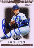 2007 Topps Triple Threads #102 Bruce Sutter Sepia Baseball Card