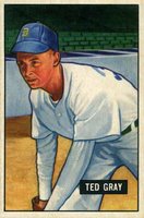 1951 Bowman #178 Ted Gray Baseball Card