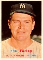 1957 Topps #264 Bob Turley Baseball Card