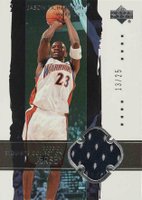 2003 Upper Deck Exquisite Collection #10-J Jason Richardson Jersey Basketball Card
