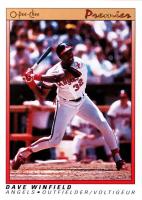 1991 O-Pee-Chee Premier #130 Dave Winfield Baseball Card