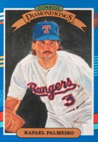 1991 Donruss #19 Rafael Palmeiro Diamond Kings Baseball Card