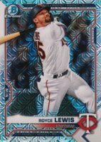 2021 Bowman Mega Box Chrome #BCP63 Royce Lewis Baseball Card