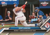 2024 Topps Now #12 Wyatt Langford Baseball Card