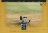 2003 Topps Tribute World Series #147 Lou Brock Gold Baseball Card