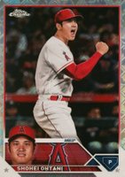 2023 Topps Chrome Logofractor Edition #17 Shohei Ohtani Baseball Card
