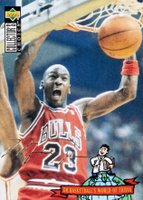 1994 Collector's Choice #402 Michael Jordan Gold Signature Basketball Card
