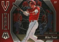 2021 Panini Mosaic V Tool #VT4 Mike Trout Baseball Card