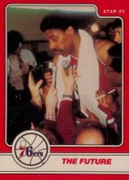 1984 Star Julius Erving #18 Julius Erving Basketball Card