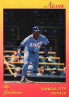 1991 Star Nova Edition #36 Bo Jackson Kansas City Royals Baseball Card