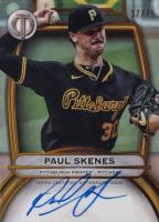 2025 Topps Tribute Tribute Autographs #TASKE Paul Skenes Gold Baseball Card