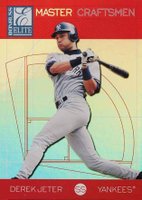 1998 Donruss Elite Craftsmen #8 Derek Jeter Master Craftsmen Baseball Card