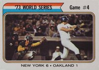 1974 Topps #475 World Series Game 4 Baseball Card
