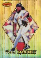 1999 Bowman's Best #53 Pedro Martinez Atomic Refractor Baseball Card