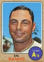1968 Topps #146 Sal Bando Baseball Card