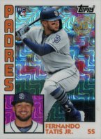 2019 Topps Silver Pack 1984 Chrome Promo  #34 Fernando Tatis Jr. Baseball Card