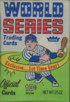 1970 Fleer World Series #WP Wax Pack Baseball Card