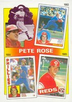1986 Topps #7 Pete Rose Special 1983-85 Baseball Card