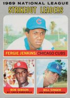 1970 Topps #71 N.L. Strikeout Leaders Baseball Card