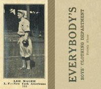 1916 Everybody's #108 Lee Magee Baseball Card