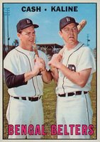 1967 Topps #216 Bengal Belters Baseball Card
